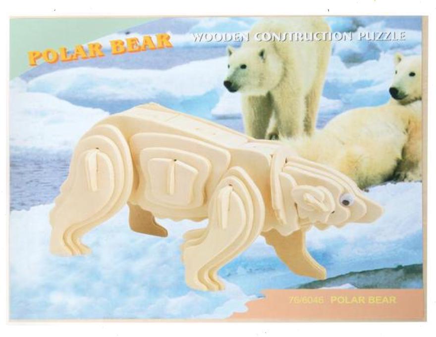 Wood 3D Puzzle BEAR