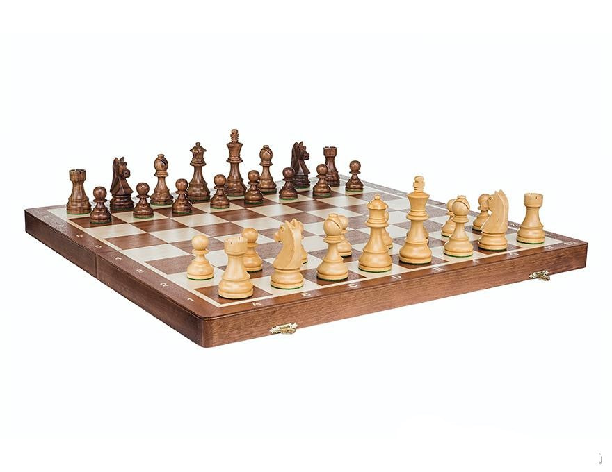 Folding Wooden Chess Set STAUNTON MEDIUM