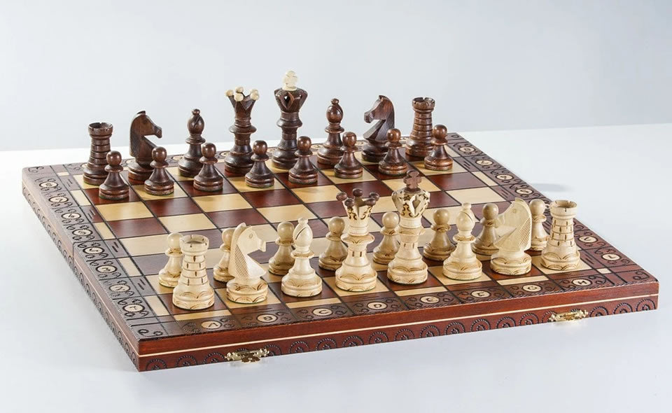 Wooden Chess Set - Ambassador