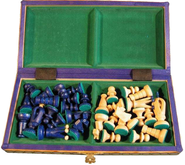 Wooden Chess Set - Bluberry – Chess Universe