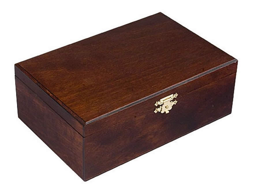 Wooden Chess Pieces storage box