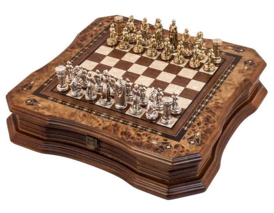 Luxury Chess Antique Art