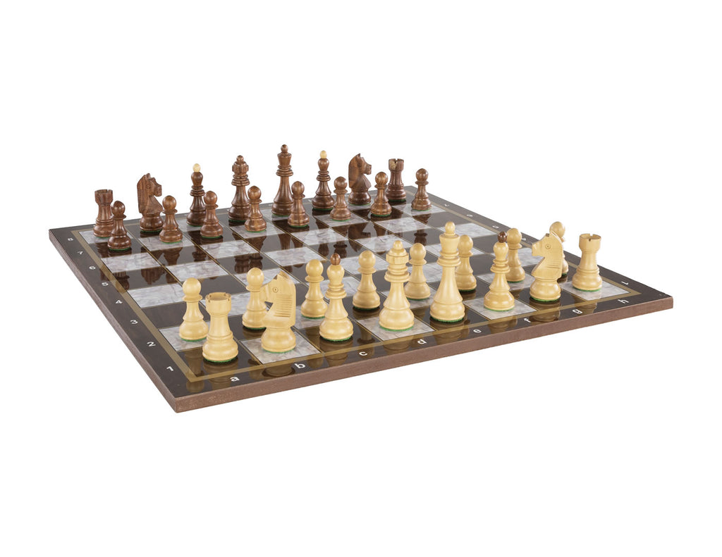 Wooden Chess set DUBROVNIK PEARL