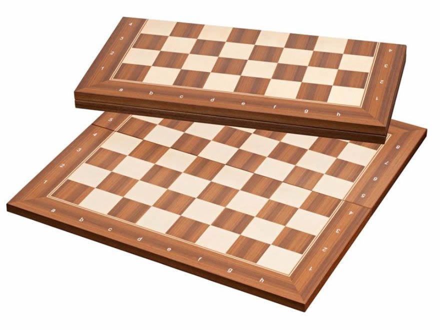Folding Wooden Chess Board BONN - 50 mm