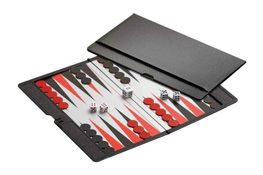 Backgammon Game Set - Mini Magnetic Travel Set