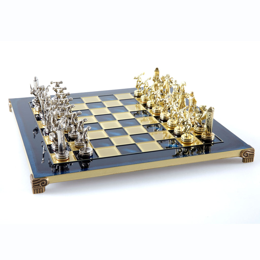 ANTIQUE Chess set DISCUS THROWER